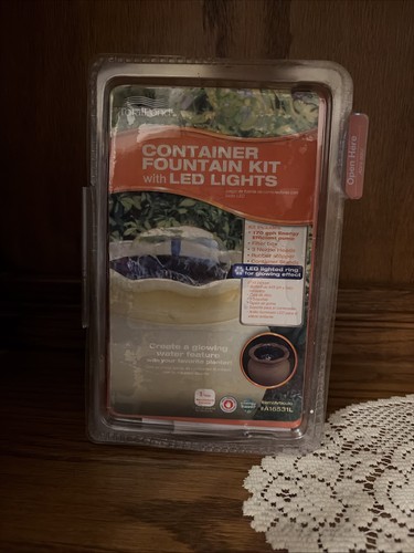 Container fountain kit - container,
